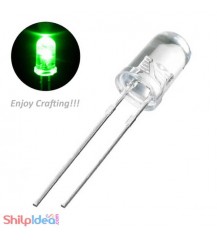5mm Clear Lens LED Green